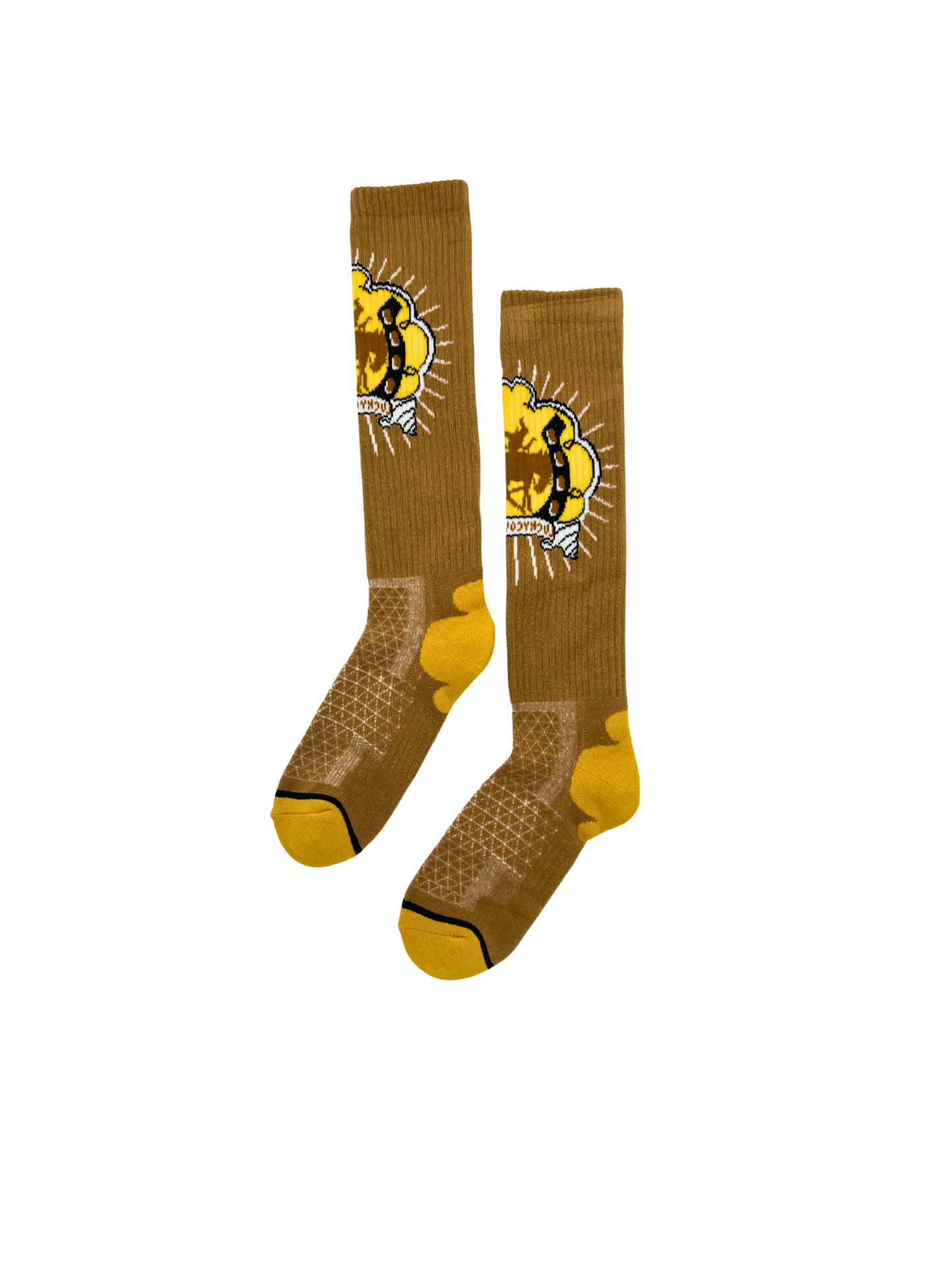 LUCKY CHUCK Bucking Cowgirl- Performance Boot Socks