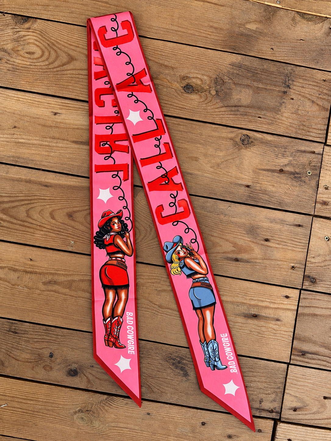 Call Me Silk Blend Twilly | Western Scarf
