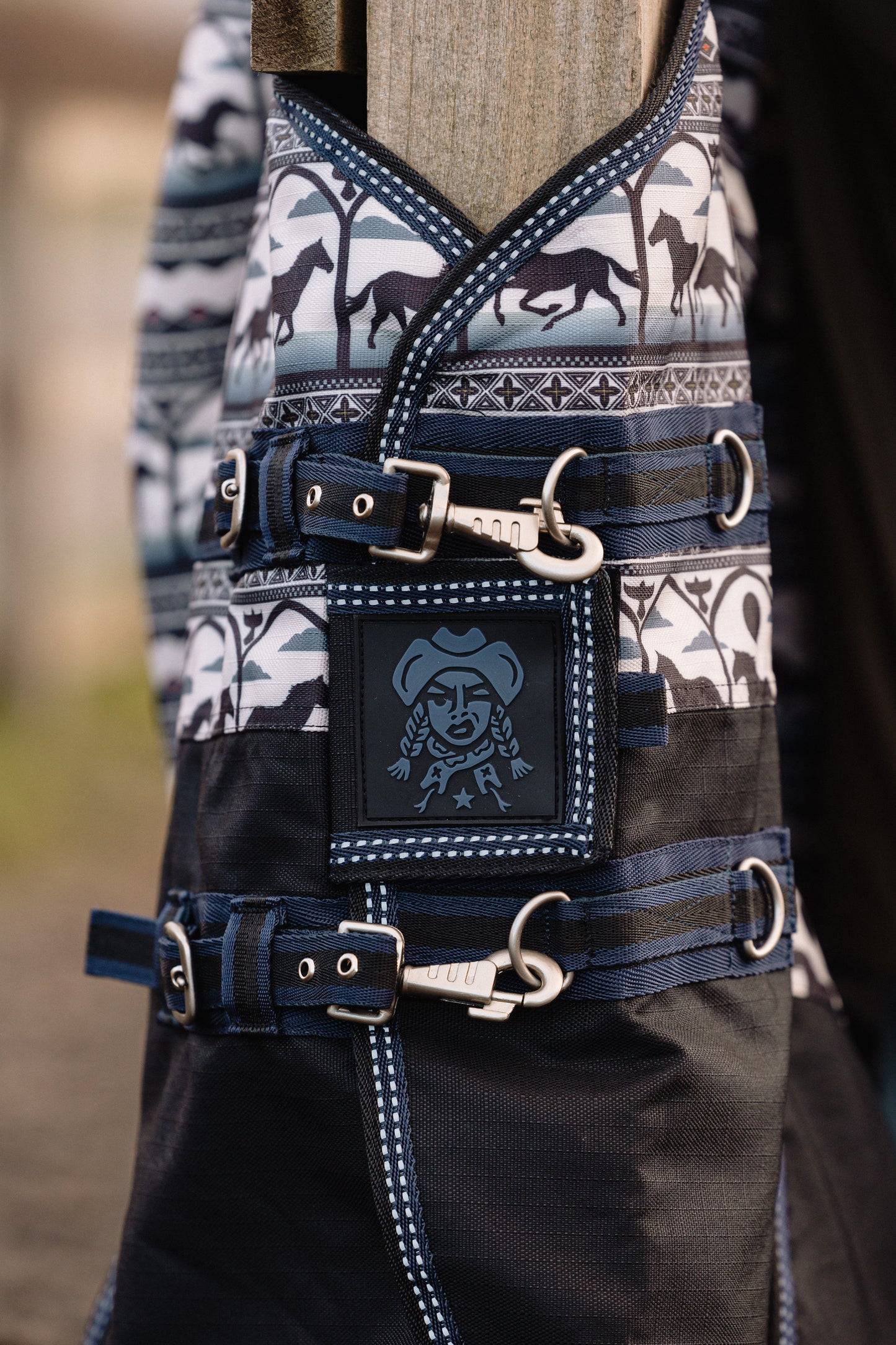 Midnight Stampede|Outlaw Horse Rugs by Bad Cowgirl Co.