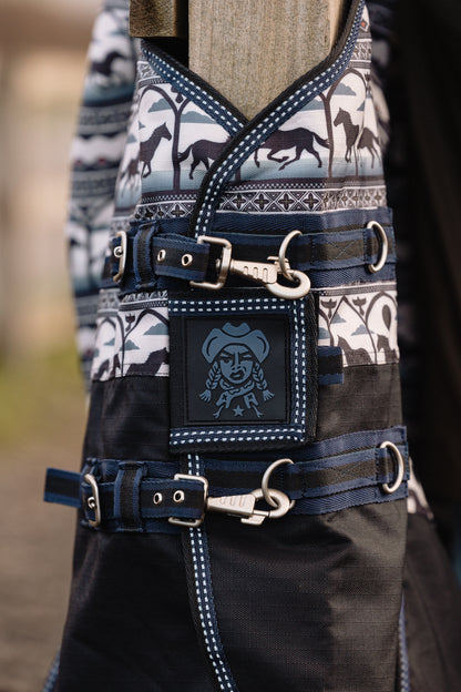 Midnight Stampede|Outlaw Horse Rugs by Bad Cowgirl Co.