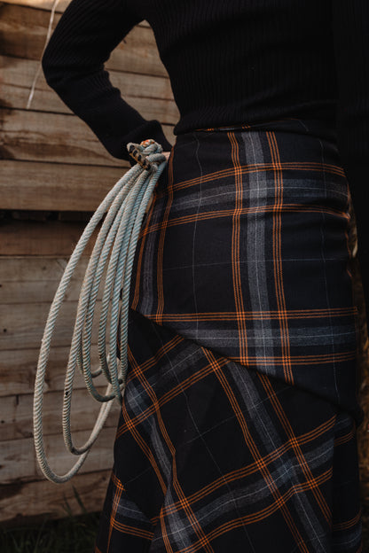Bad Cowgirl Co. Riding Kilt x Prickly Thistle