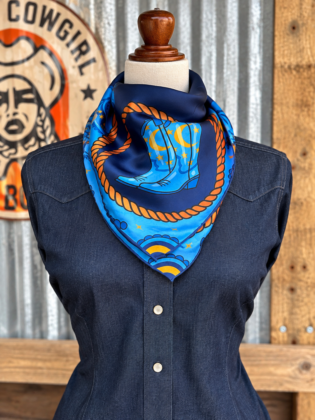 Oklahoma Moon Wild Rag
