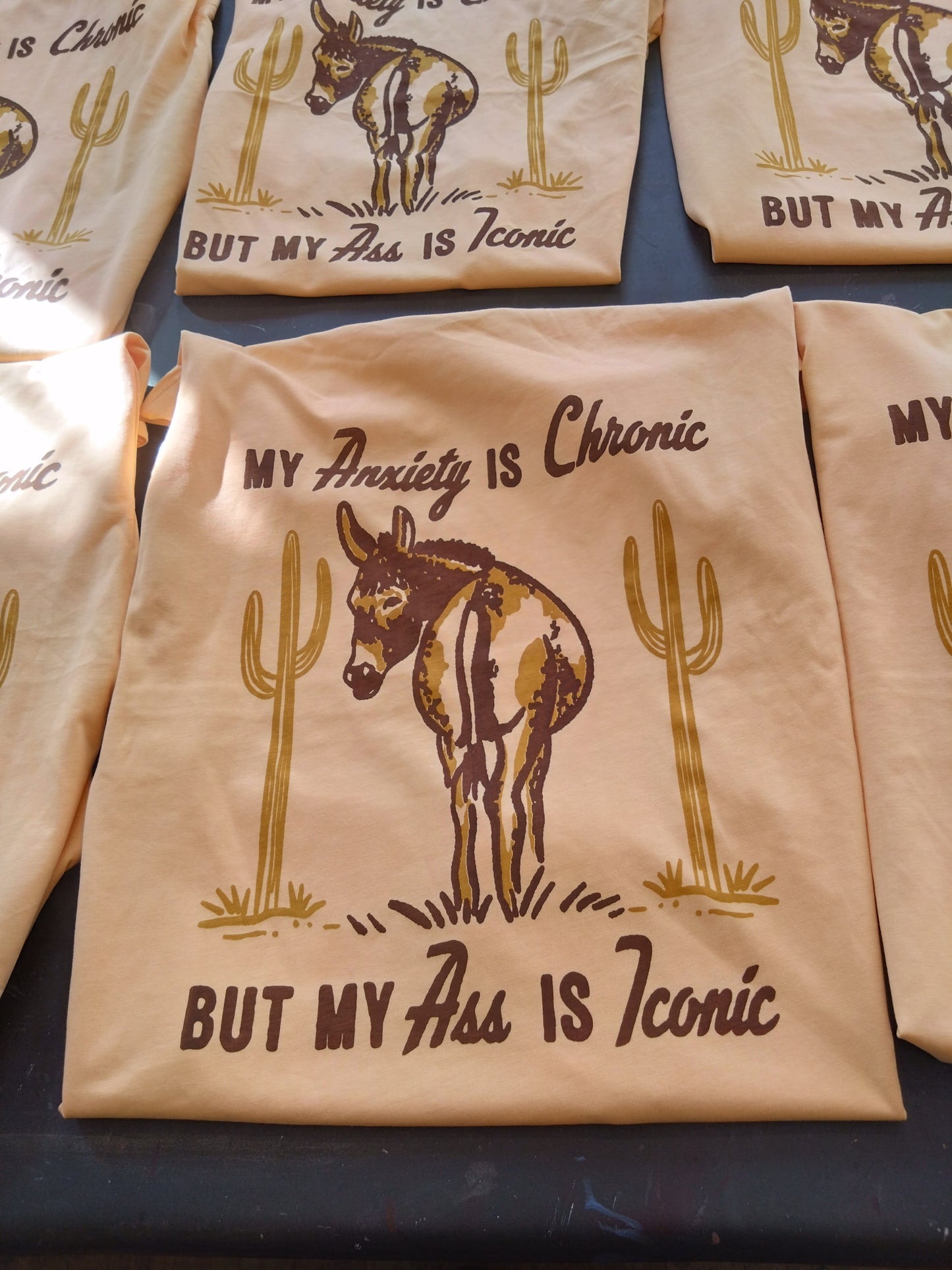 My Anxiety is Chronic Tee- Designed by El Ray