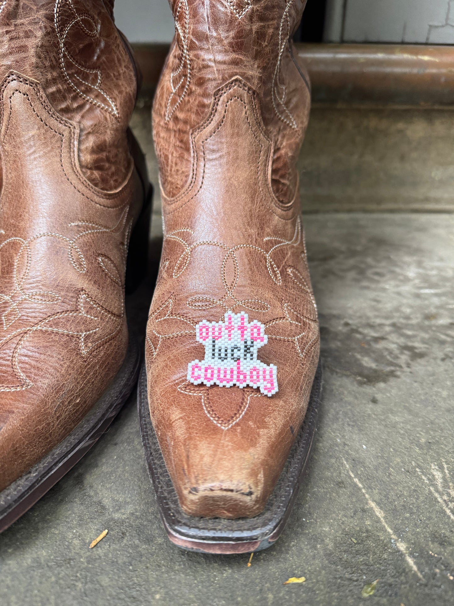Outta Luck Cowboy Hat Pin by Cosmic Cowgirl X Bad Cowgirl Co.