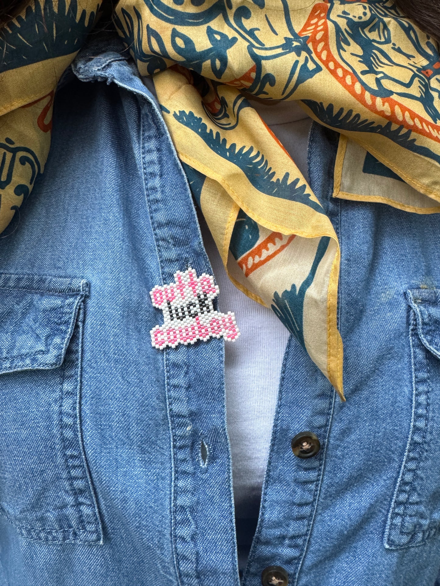 Outta Luck Cowboy Hat Pin by Cosmic Cowgirl X Bad Cowgirl Co.
