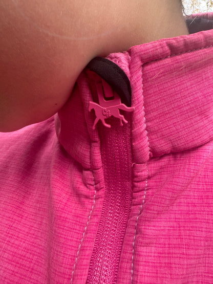 Girl’s Cowgirl Hardware Sassy Cowgirl Pink Poly Shell Vest