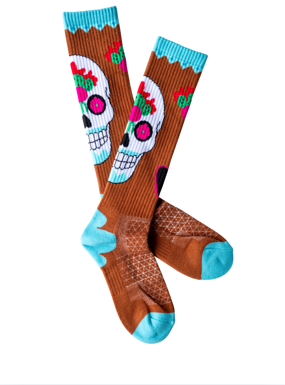 LUCKY CHUCK  Viva Diva Rebel- Performance Boot Socks