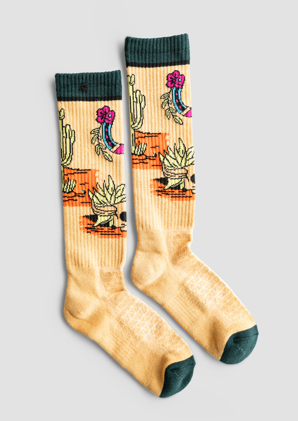 LUCKY CHUCK x BAD COWGIRL CO Dead Heat Performance Boot Socks