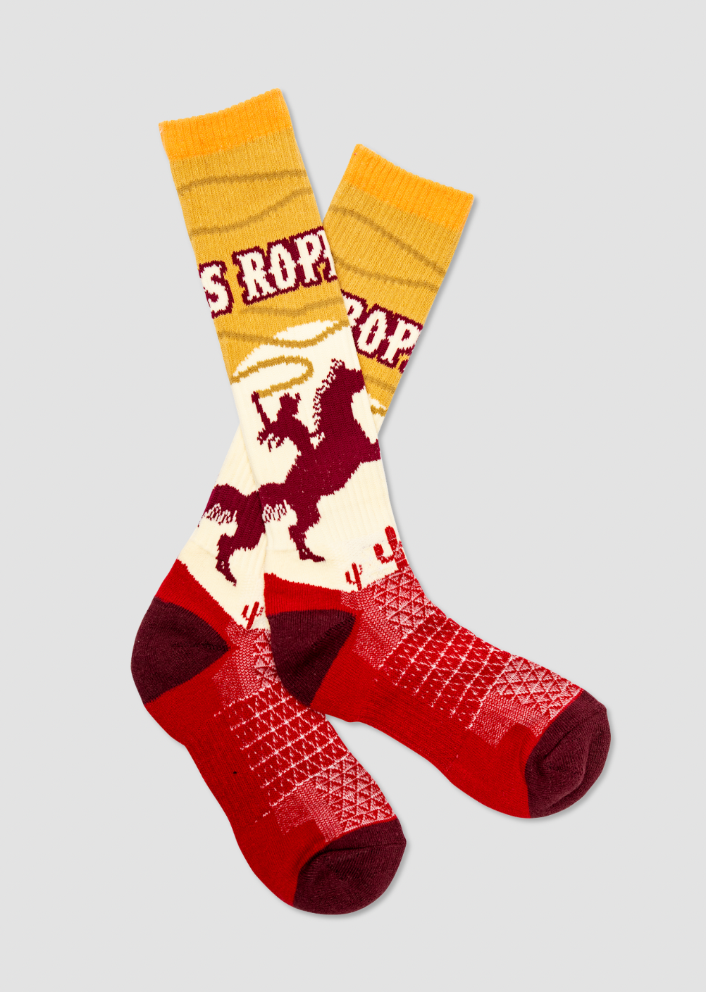 LUCKY CHUCK Let's Rope Performance Boot Socks