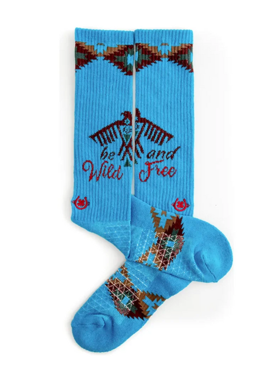 LUCKY CHUCK Wild & Free Performance Boot Socks