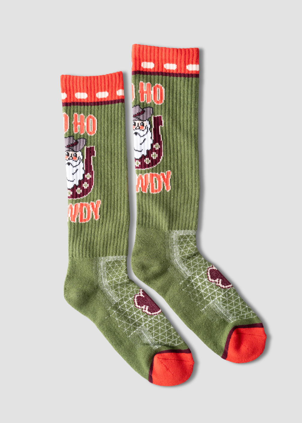 LUCKY CHUCK Ho Ho Howdy Performance Boot Socks