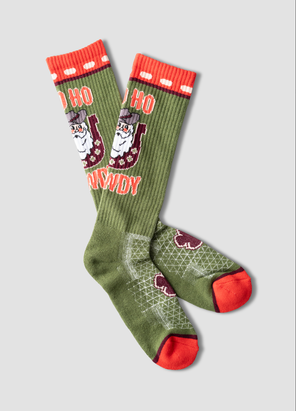 LUCKY CHUCK Ho Ho Howdy Performance Boot Socks