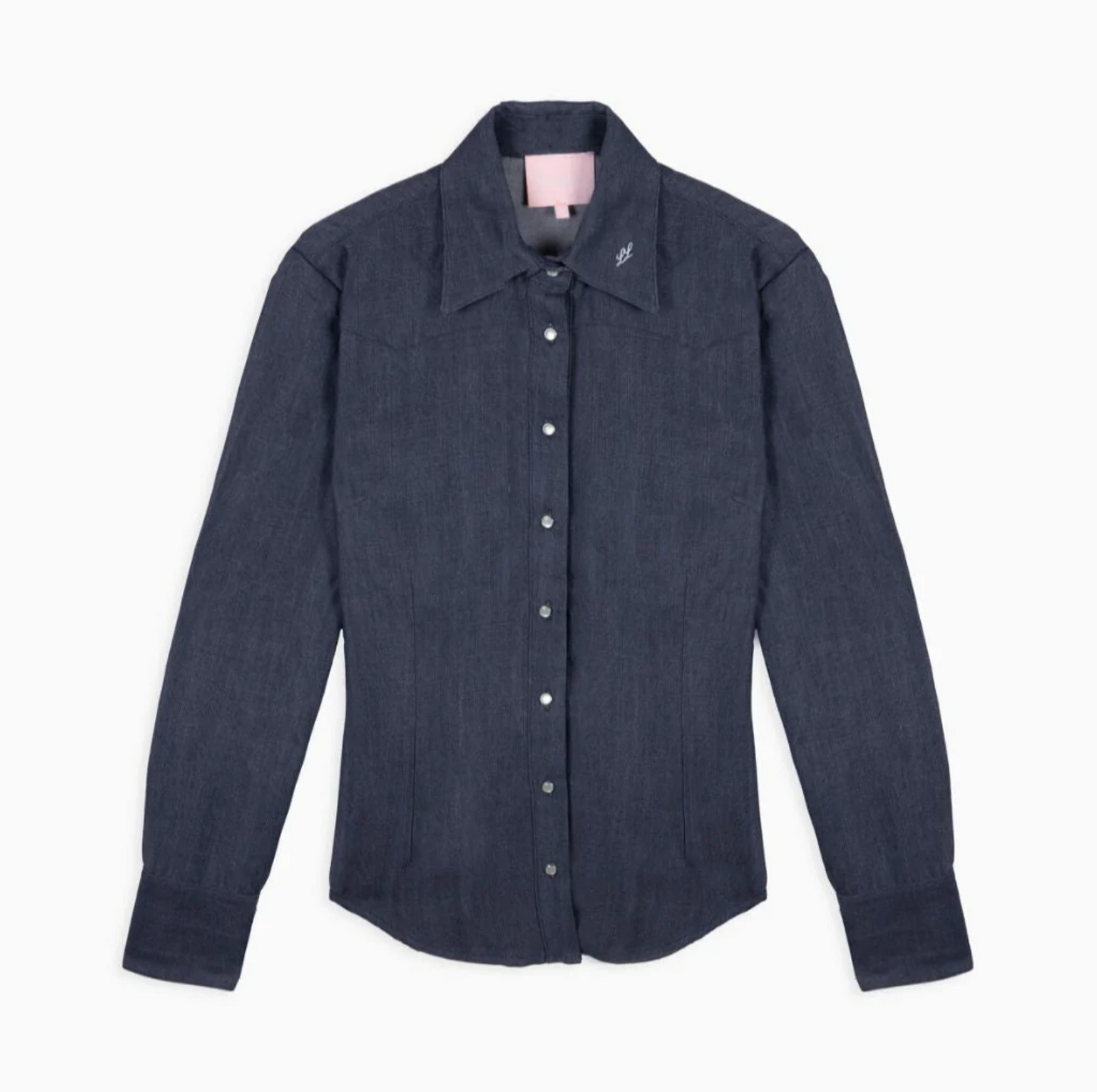 Little Lucille Frontier Shirt- Midnight Denim