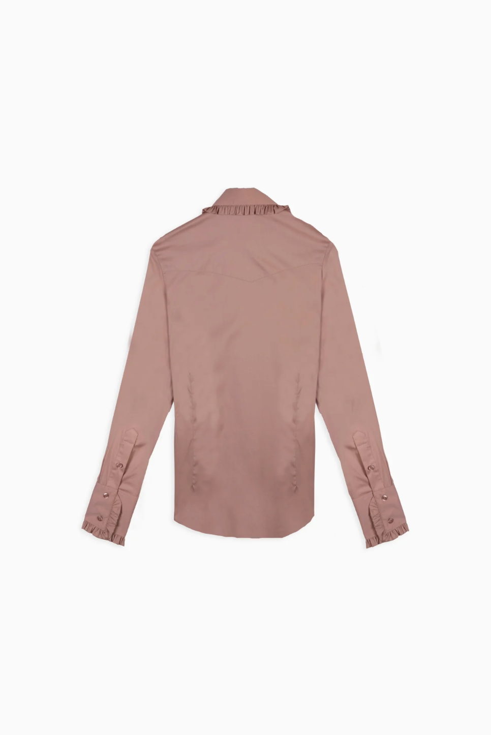 Little Lucille Frontier Shirt- Dusty Rose