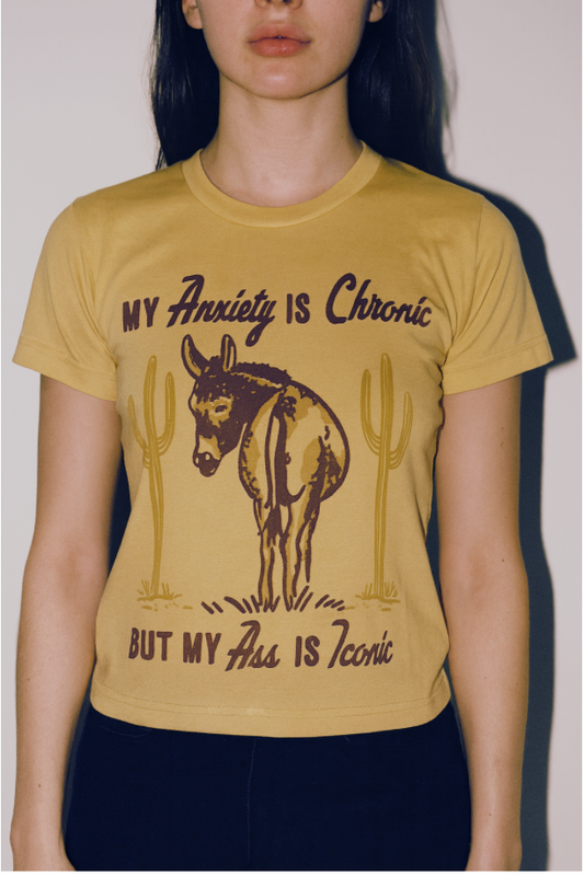 My Anxiety is Chronic Tee- Designed by El Ray