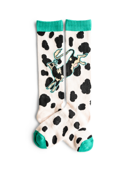 LUCKY CHUCK x BAD COWGIRL CO High Steaks Performance Boot Socks